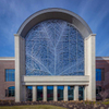 2025 Barrel Roof Trusses Cafeteria Addition Steel 2-story Window Overlooking Campus Athletic Fields Ceiling Gym Hand Guard Rails