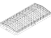 2025 3D Drawings 100x200 Steel Building A Wide-span Frame Equestrian Arena Provides Maximum Interior Space Protect From Elements