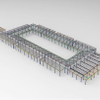 2025 OFFICE PROJECT Steelconnections Lightsteelstructure Steelconstruction Steelstructure 3dmodel Prefabricated Prefabrication