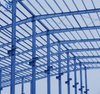 Prefab warehouse hangar cow shed farm building steel structure space light workshop warehouse