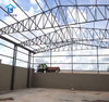 Prefab warehouse hangar cow shed farm building steel structure space light workshop warehouse
