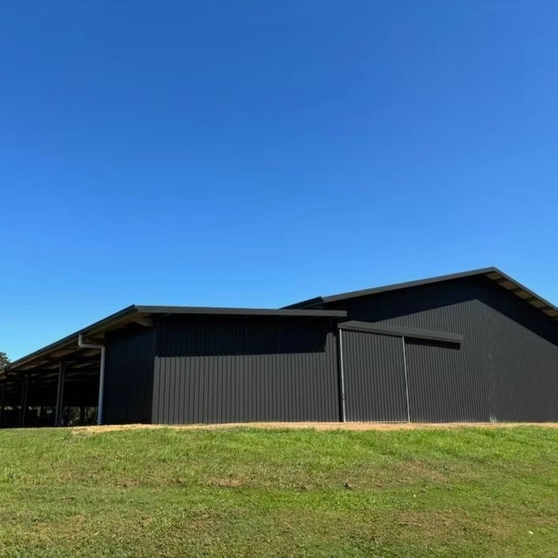 2025 Overall Facility 74mx30mx5m 2220 Sqm Indoor Dressage Arena 66m X 21m Stable Complex 8mx30m 8m Lean-to Side Canopy Upfront