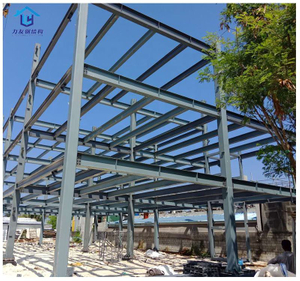 Prefabricated Multi-Storey Factory Building Modular Steel Structure Warehouse and Storages Shed