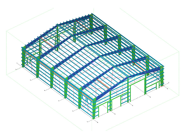 custom built steel building