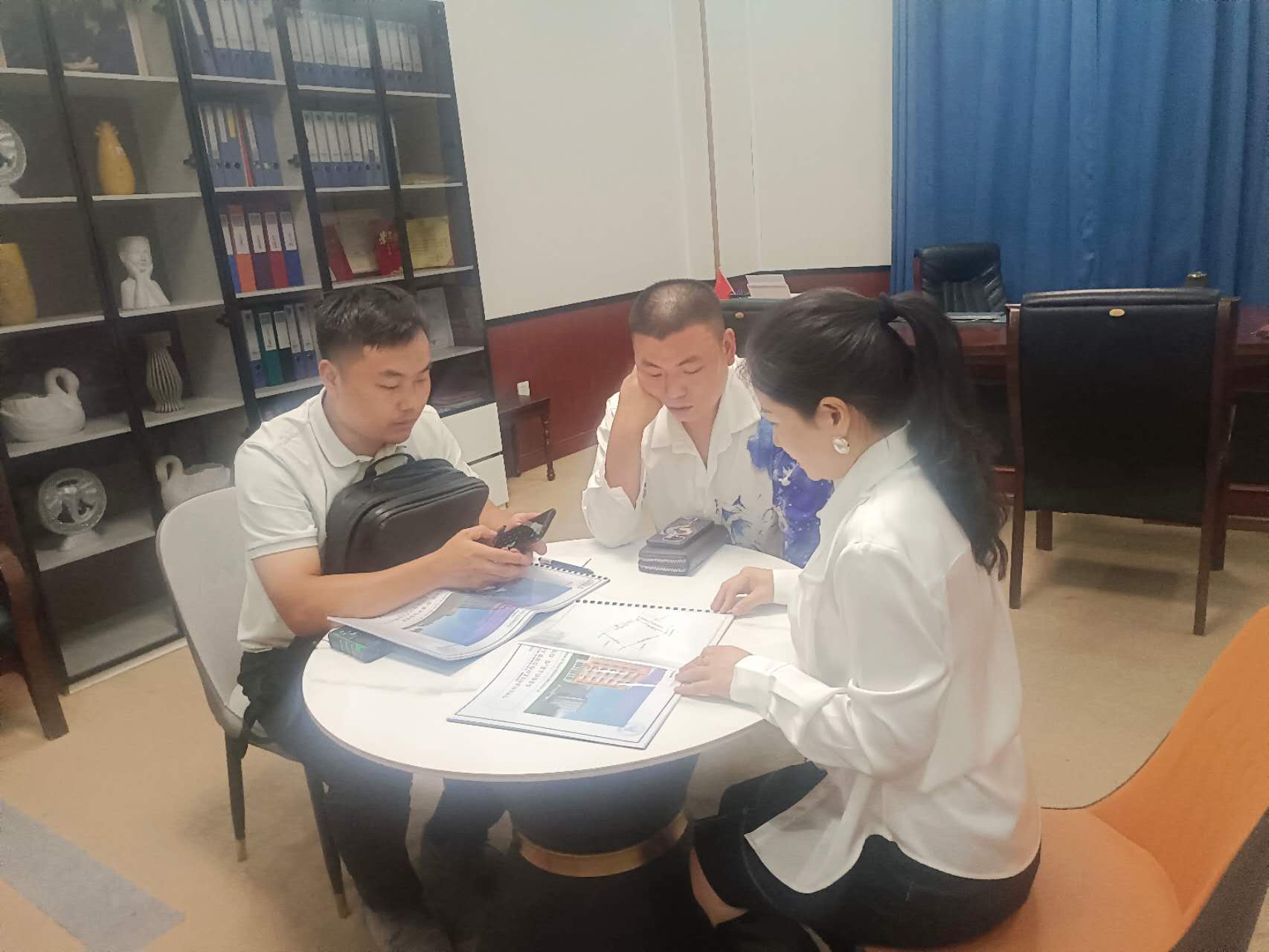 Measurement for Steel Structure Project in Congo (3)