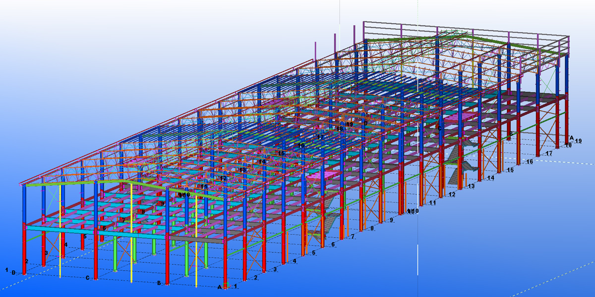 Drawings of Custom Metal Building