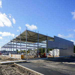 2024 Insulated Panel Premade Steel Material Durable and Strong Metal Frame School/Classroom Project