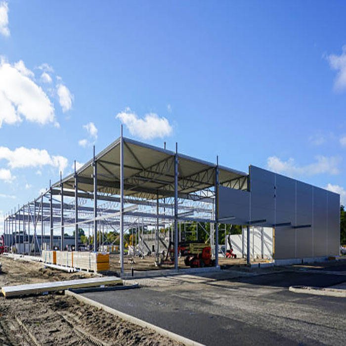 2024 Insulated Panel Premade Steel Material Durable and Strong Metal Frame School/Classroom Project