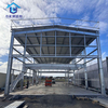 2024 Prefab Building Fast Installation Durable Galvanized Anti-rust Metal Garage Steel Structure Hangar in New Zealand