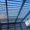 2025 Airplane Hanger Vertical Hangar Beams Purlin Bridging Being Installed Wall Sheeting Hangar Vertical System 200x125 Building