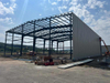 2025 Exciting Progress on Our 100x125 Hangar Most of the Primary and Secondary Framing Is in Place Installing Roof Sheeting Now