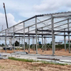 Modular Steel Structure Warehouse Workshop Custom Storage Shed Metal Office Building in Thailand