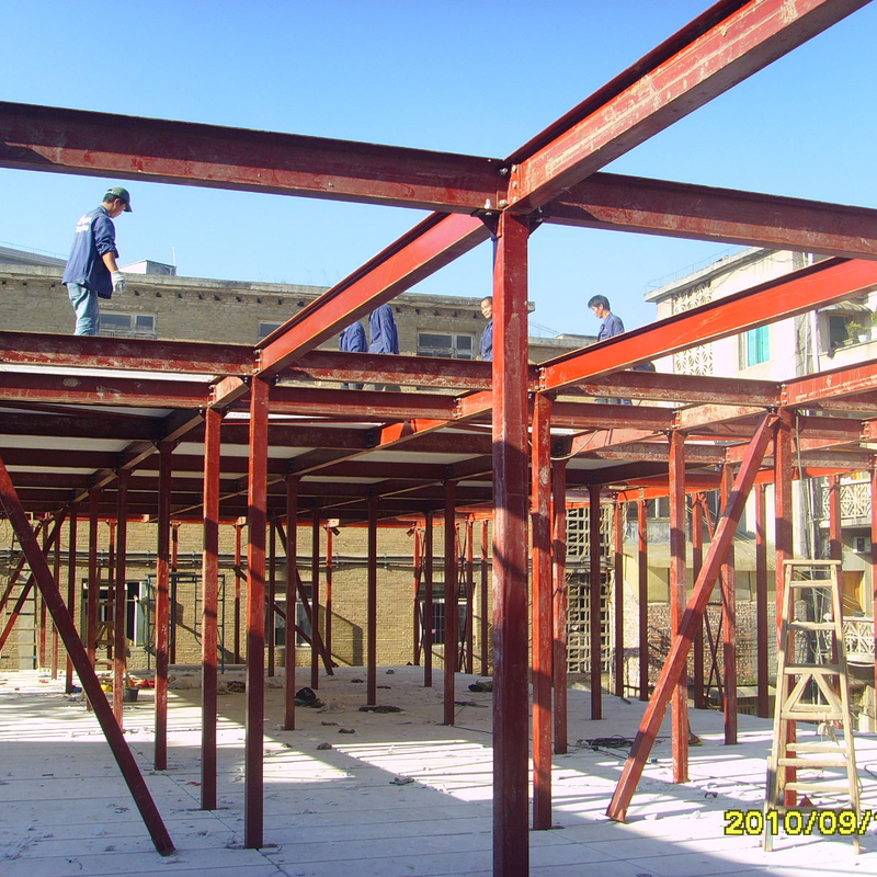 Steel Frame Apartments with EPS Cement Panels and PUR Roof Panels