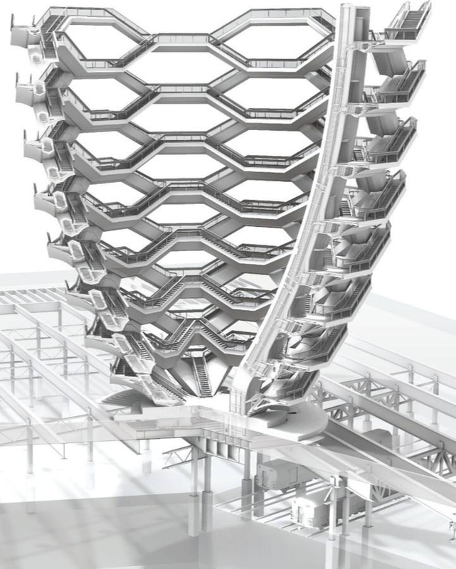 2025 154 Interconnecting Flights of Stairs 80 Landings 2500 Individual Steps Rising Base 50 Feet Diameter Height Width 150 Feet