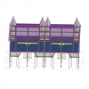 2024 Tekla Model Customized Durable Light Steel Structure Steel Villa Metal House Use Rectangle Hollow Section Steel