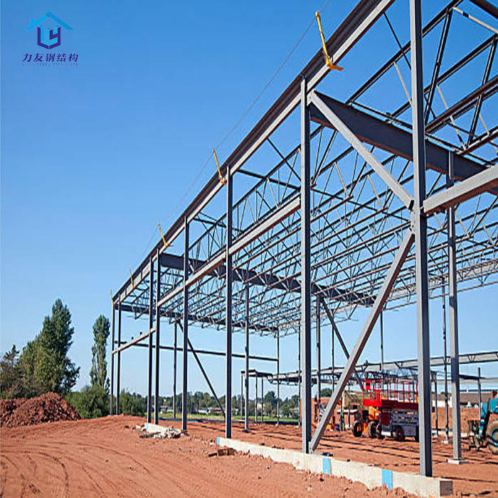 2024 Hot Sale Long Life Large Span Steel Structure Shed Farm Agricultural Greenhouse Cow House Goat Shed for All Sizes