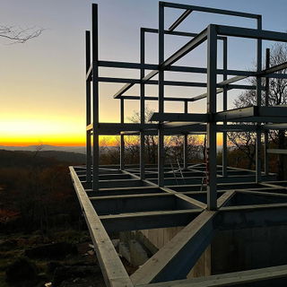 Metal Building Installed