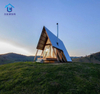 Luxury A-Frame Low-Rise Villa Heat-Insulated Modular Home Prefab Tiny Triangle House for Apartment Prefab Cottage