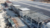 2025 1500 M2 Steel Construction Roof Construction in 3 Parts Steelconstruction Steelconstruction Steel Factory Warehouse