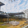 Two-Story Steel Structure Tourist Center Metal Frame Building Construction