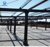 Easy Assemble Metal Solar Panel Carports Shed Roof Design Structural Steel Car Garage