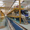 Steel Structure Subway Platform Metal Frame Support