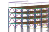2024 Large Clear Span Strong Steel Column Prefabricated Building Multi-Storey Steel Structure Construction