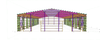 L Shaped Metal Building