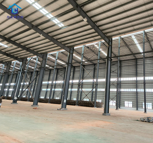 Long Span Heavy Weight Metal Steel Structures Roof Truss Shed Design For Warehouse Workshop Prefabricated Buildings