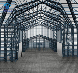 Steel structure Prefab buildings metal warehouse workshop shed storage garage hotel school building for industrial steel house