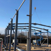 2025 a Few Nice Sheds That Steel Structures Have Erected and Installed Concrete Panels.