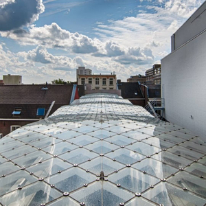 2025 a Lightweight Steel Structure Designed As a Reciprocal Frame Featuring Hidden Bolted Connections No Need to Weld on Site