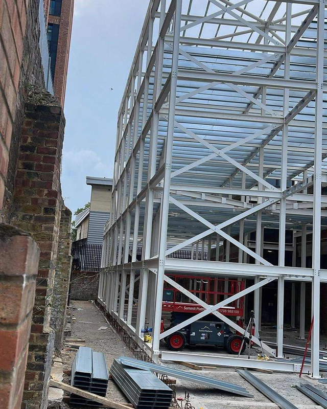 2025 Project Update Our Southwark London Project for Nationwide Structures Ltd Is Seeing Real Progress Thanks to All the Team