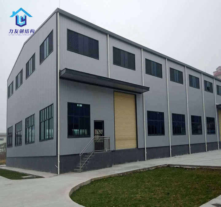 Prefabricated Steel Structure Industrial Warehouse Light Metal Construction Building