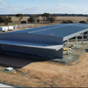 2025 Massive Size of This Combined Office and Warehouse Project 77mx22.5mx6.75m 1700 Sqm Features a 4m X 25m Cantilever Canopy