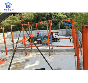 China Manufacturer Light Weight Metal Constructure Frame Building Materials Q355B Structure Steel Building Warehouse Workshop