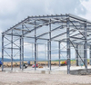 Industrial Steel Structure Prefabricated Metal Warehouse Storage Shed Light Steel Frame Workshop Hangar Building for Sale