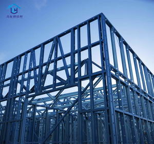 Metal Industrial Construction Building Prefab Steel Structure Framed Commercial Office Pre Fabricated Warehouse Buildings
