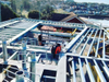 2025 Steel Structure Office Building Galvanised Roof Structural Steel 7.1 Tonnes