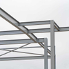2025 Steel Prefabricated Warehouse Steel Structures Portable Storage Building Engineered Bulk Storage Workshop Garage Shed