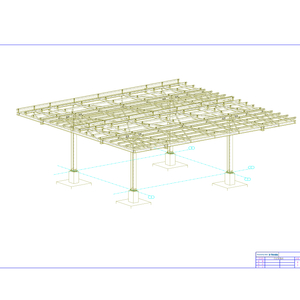 Steel Structure Gas Station