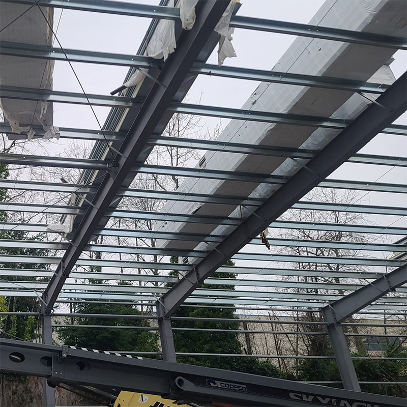 structural steel building