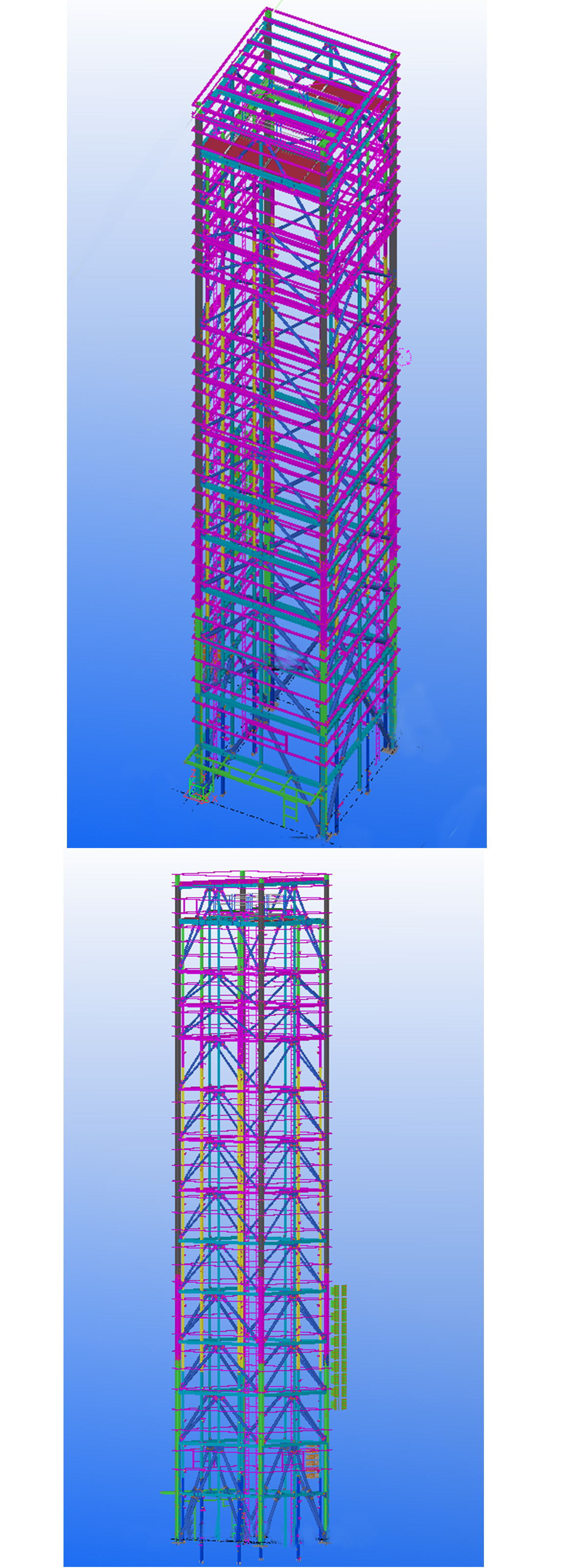 Steel Structure Vertical Car Parking - Produced by China Steel ...