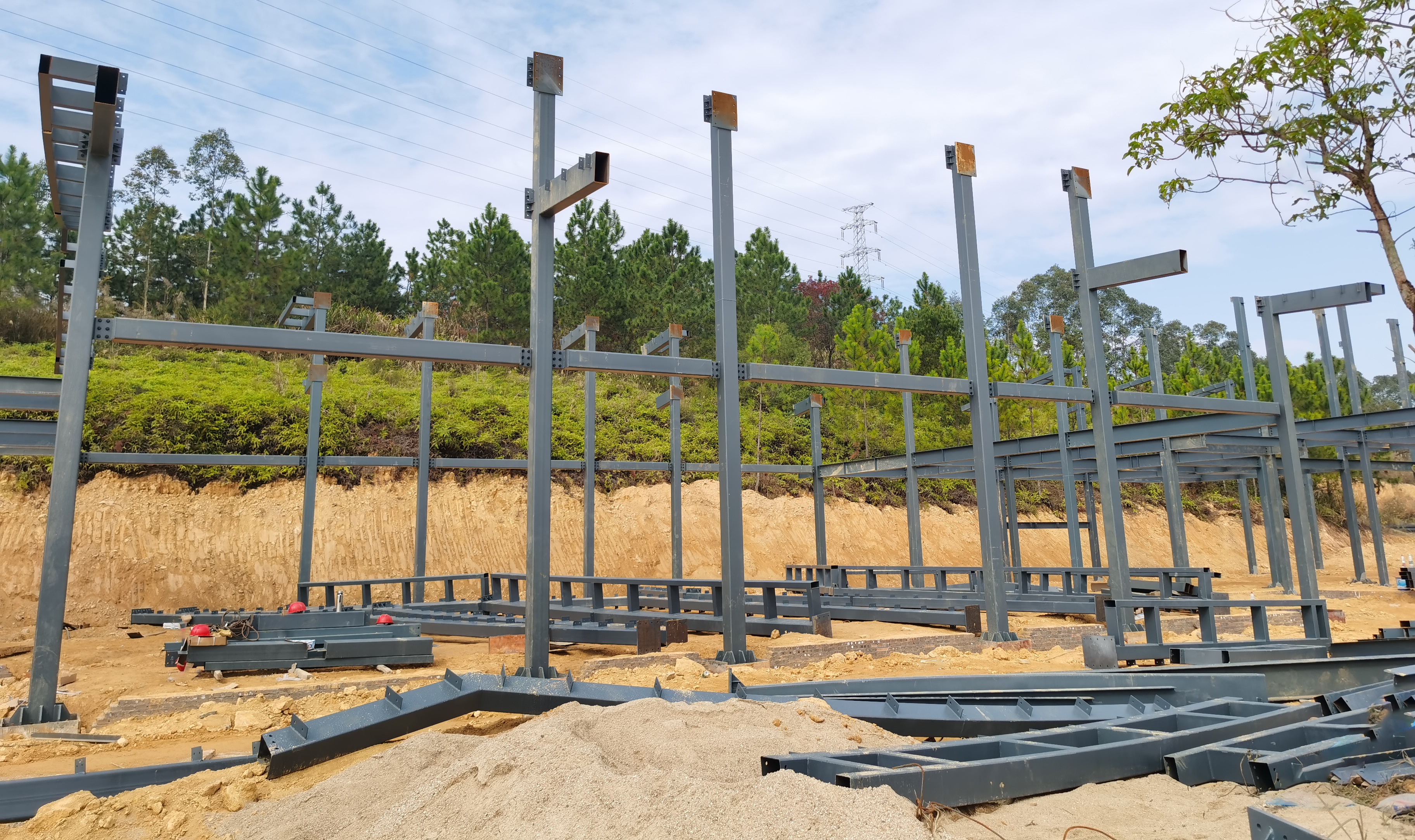  Light Steel Stucture Villa Detail