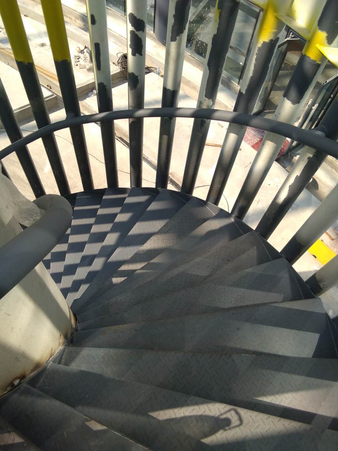 Steel Spiral Staircase