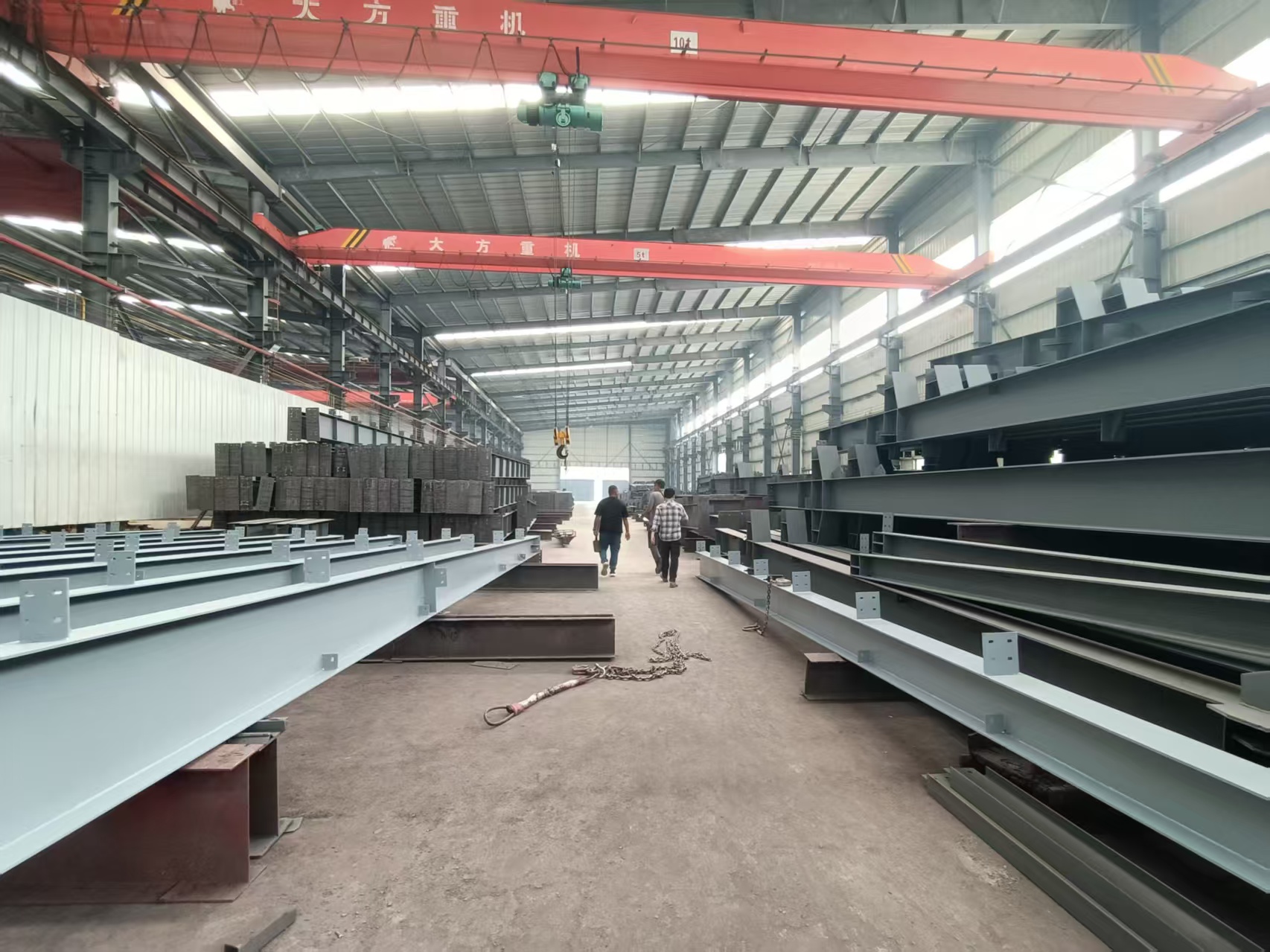 Omani Client Factory Inspection – A Testament to Our Steel Structure Quality & Precision