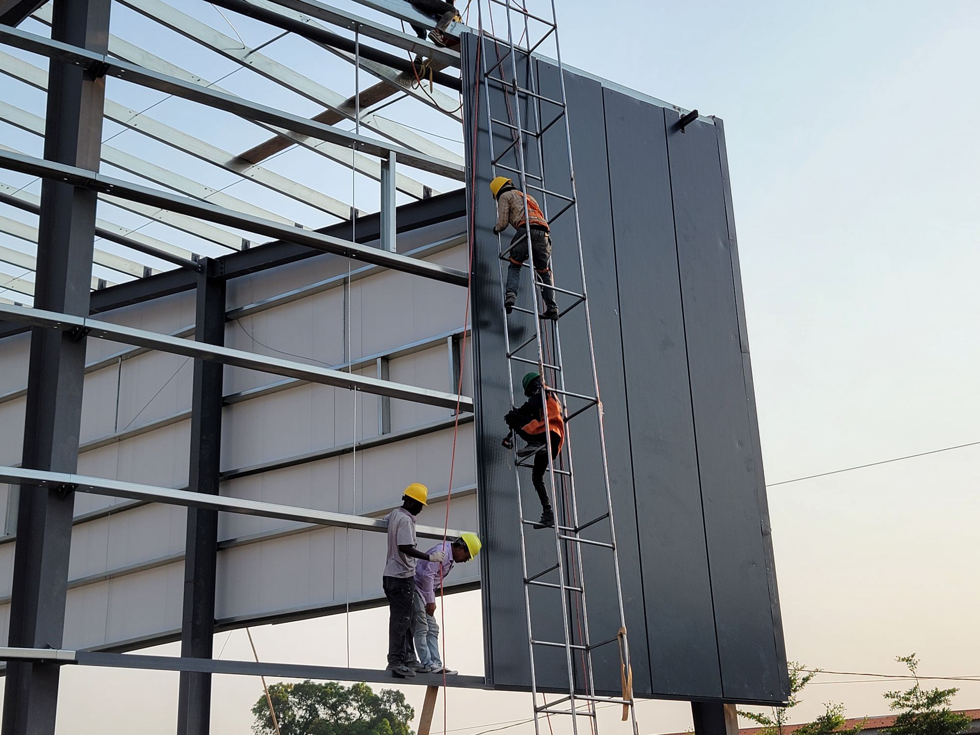 Rock Wool Sandwich Panel for Industrial Roofing