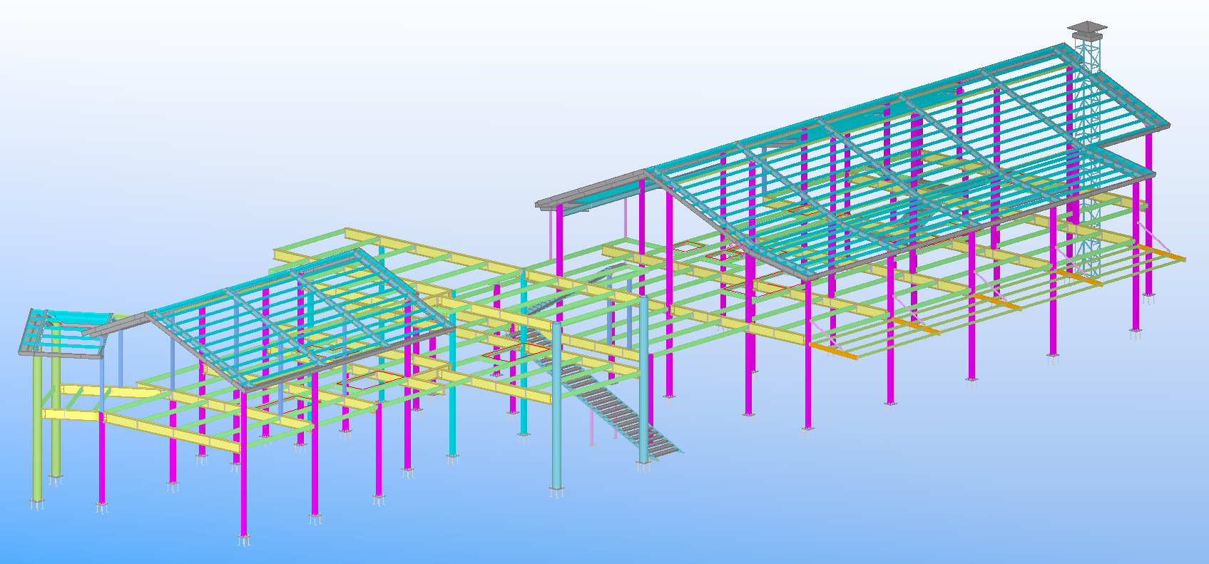 Drawing of Steel Frame Homes