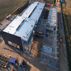 2024 Ready-To-Assemble Fast Installation Industrial Metal Frame Shed Optimal Poultry Farm