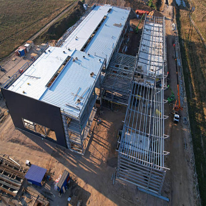 2024 Ready-To-Assemble Fast Installation Industrial Metal Frame Shed Optimal Poultry Farm